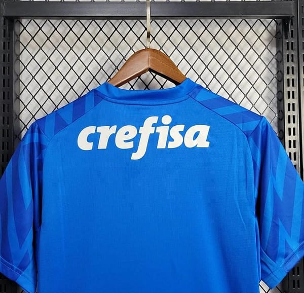 24/25 Palmeiras Goalkeeper Blue Jersey - Image 2