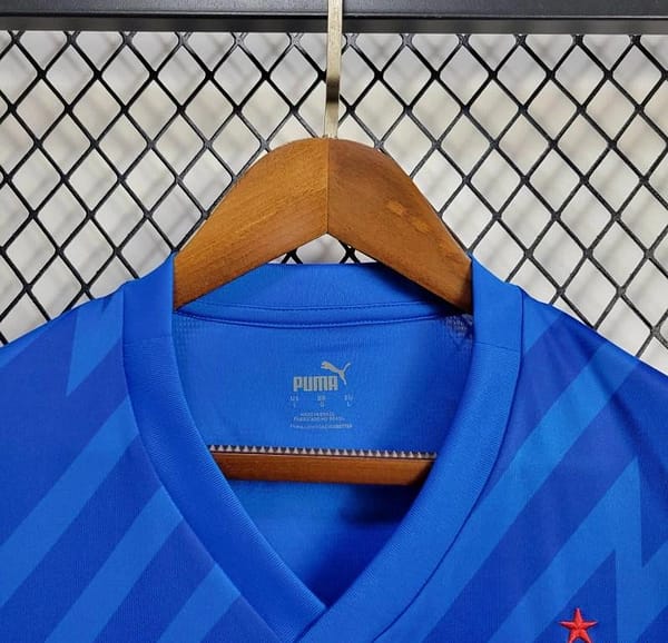 24/25 Palmeiras Goalkeeper Blue Jersey - Image 4