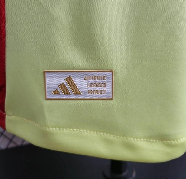 Player Version 2024 Spain Away Yellow Jersey - Image 4
