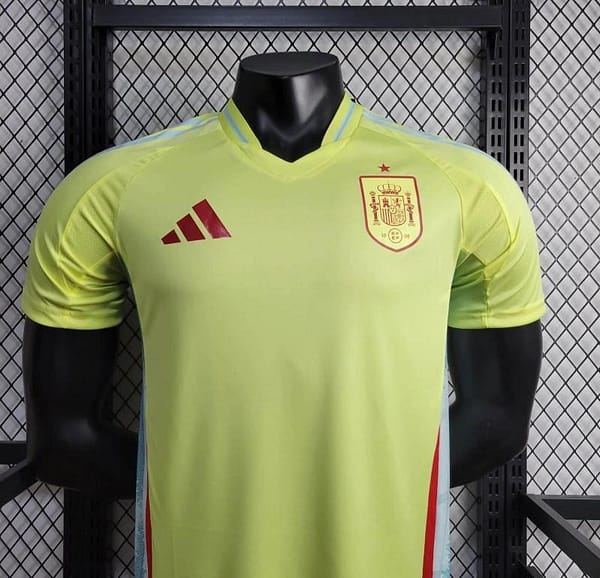 Player Version 2024 Spain Away Yellow Jersey - Image 5
