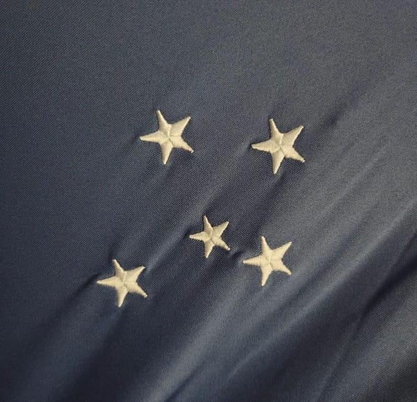 24/25 Cruzeiro Navy Training Jersey - Image 6