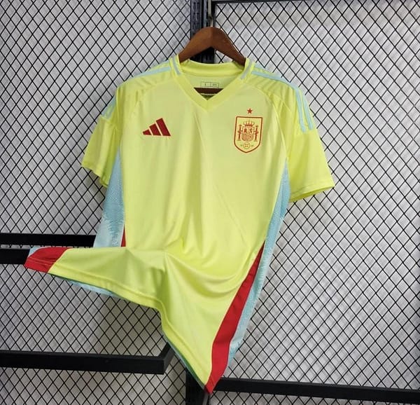24/25 Spain Away Yellow Jersey - Image 8