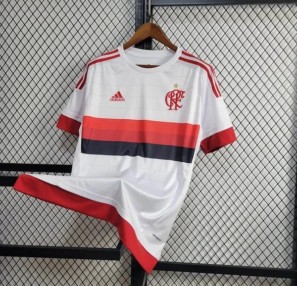 Retro 15/16 Flamengo Away White Jersey - Image 4