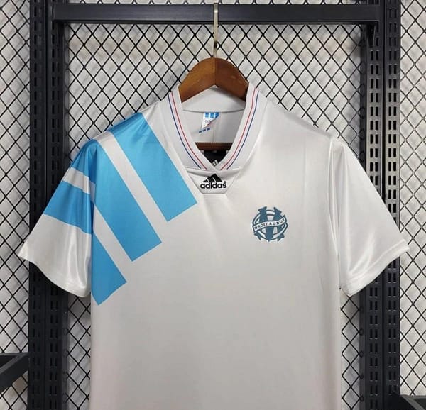 Retro 92/93 Olympique Marseille Home Jersey - Image 6