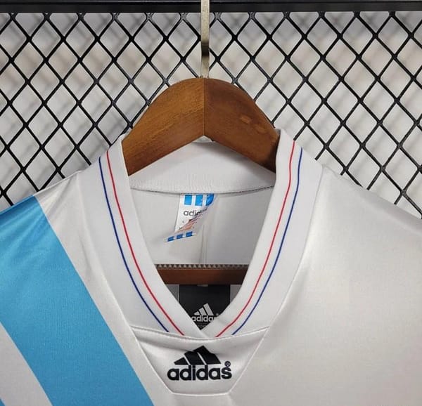 Retro 92/93 Olympique Marseille Home Jersey - Image 7