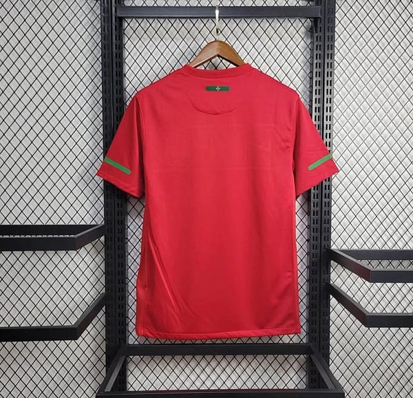 Retro 2010 Portugal Home Jersey - Image 8