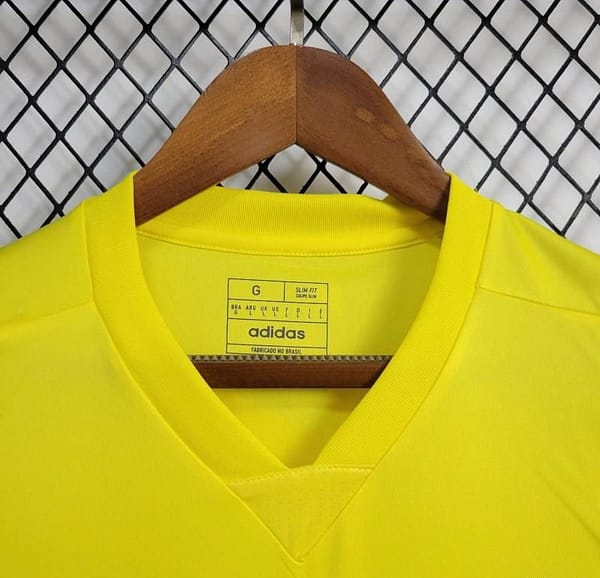 24/25 Flamengo Yellow Vest Training Jersey - Image 5