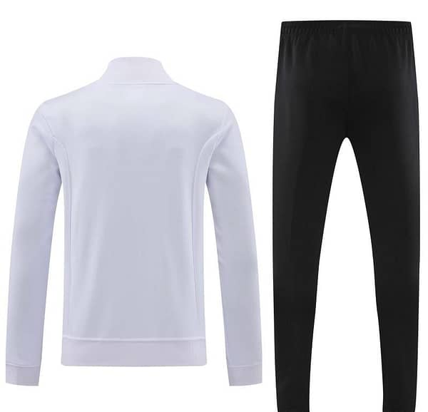 2024 Germany White Full Zipper Jacket +Long Pants - Image 4