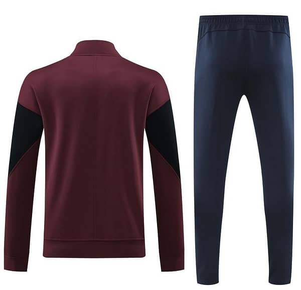 24/25 Barcelona Wine Full Zipper Jacket +Long Pants - Image 4