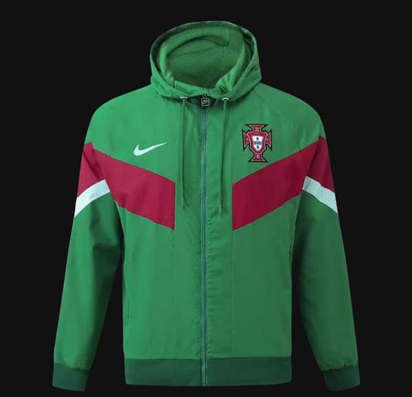 2024 Portugal Green Windbreaker