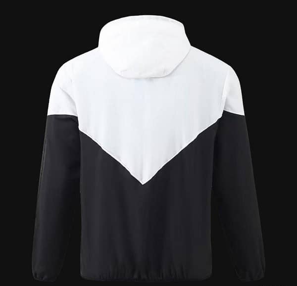 2024 Germany White/Black Windbreaker - Image 2