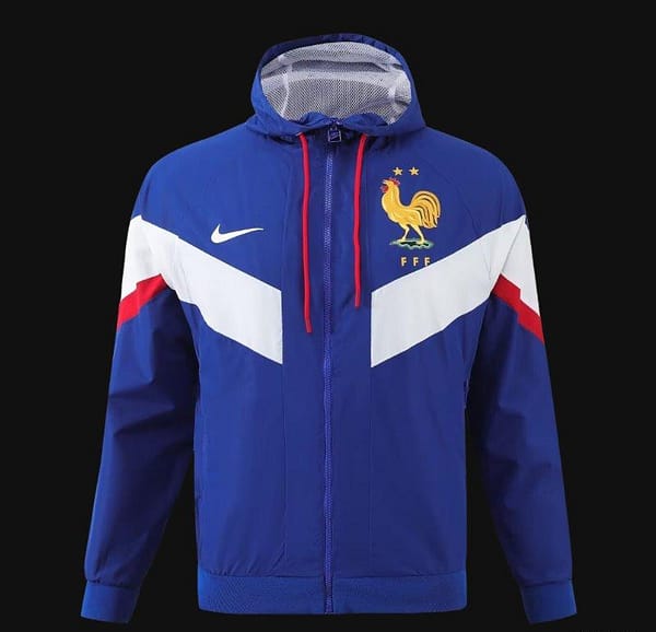 2024 France Blue Windbreaker