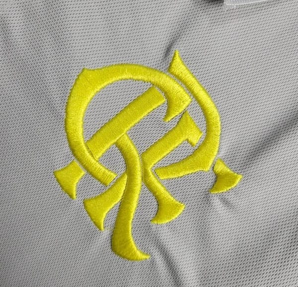 24/25 Flamengo Grey Polo Jersey - Image 4