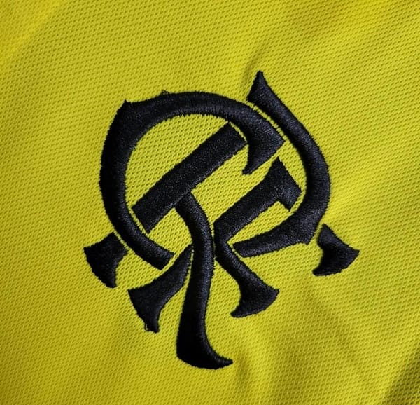 24/25 Flamengo Yellow Polo Jersey - Image 4