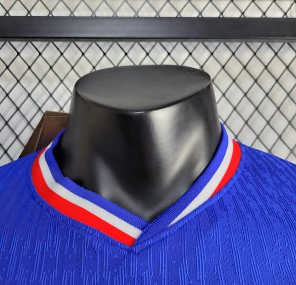 Player Version 2024 France Home Long Sleeve Jersey - Image 3