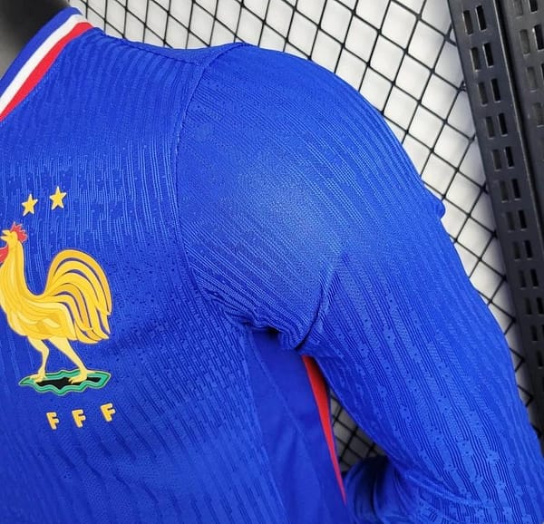 Player Version 2024 France Home Long Sleeve Jersey - Image 5