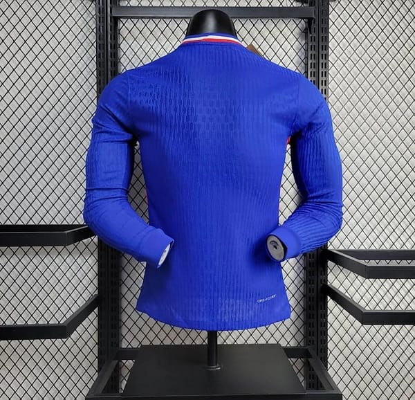 Player Version 2024 France Home Long Sleeve Jersey - Image 10