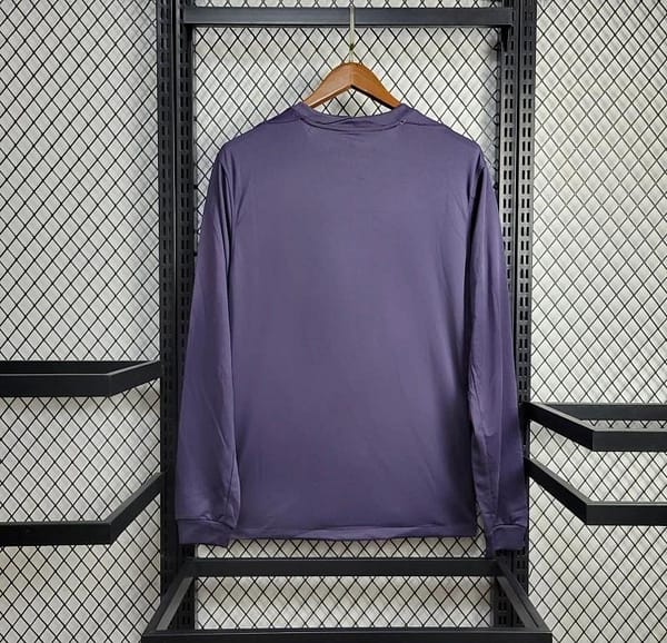 2024 England Away Navy Long Sleeve Jersey - Image 4