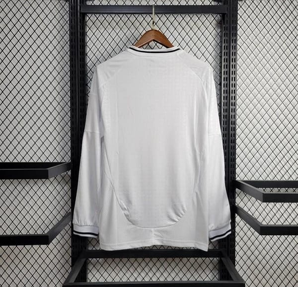 24/25 Real Madrid Home Long Sleeve Jersey - Image 6