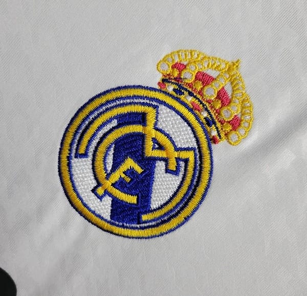 24/25 Real Madrid Home Long Sleeve Jersey - Image 7