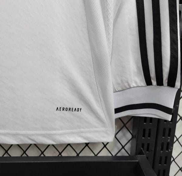 24/25 Real Madrid Home Long Sleeve Jersey - Image 8