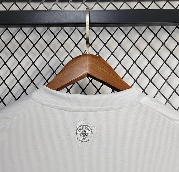24/25 Manchester City Puma Year of the Dragon White Long Sleeve Jersey - Image 4