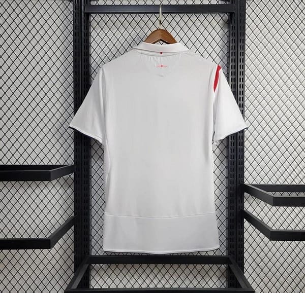 Retro 2006 England Home Jersey - Image 6