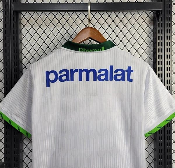 Retro 96/97 Palmeiras Away White Jersey - Image 8