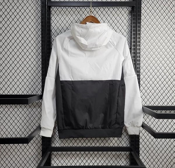 24/25 Real Madrid Black White Windbreaker - Image 3