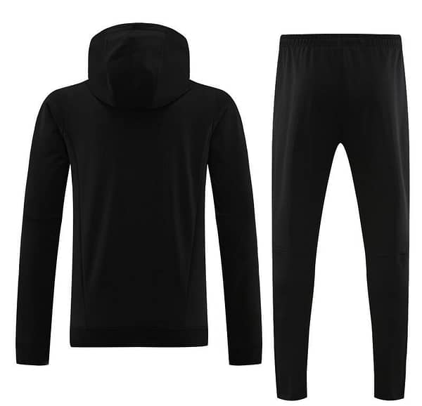 2024 Algeria Black Hoodie  Full Zipper Hoodie Jacket+Pants - Image 8