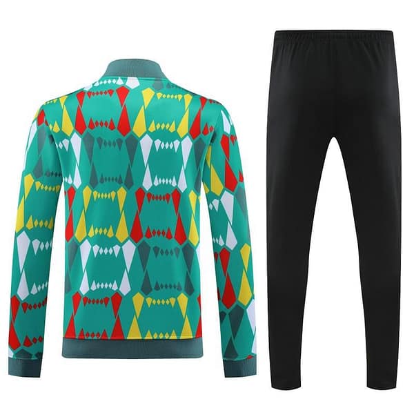 2024 Senegal Green Full Zipper Hoodie Jacket+Pants - Image 8