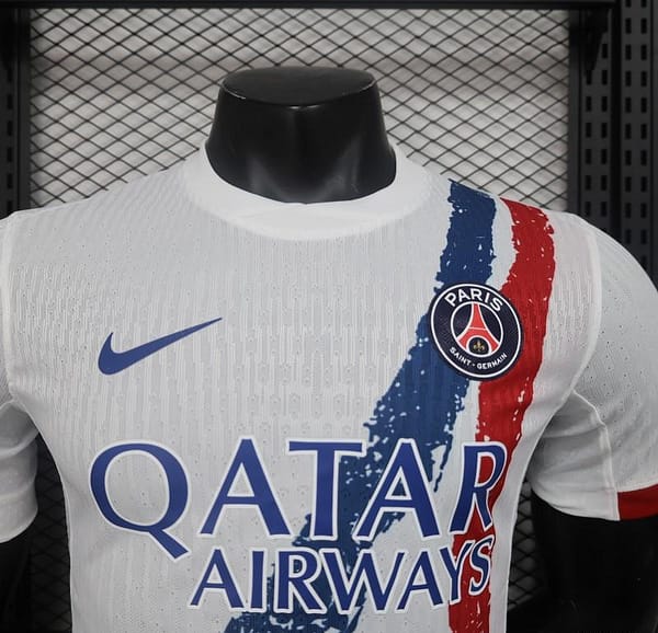 Player Version 24/25 PSG Away White Jersey - Image 3