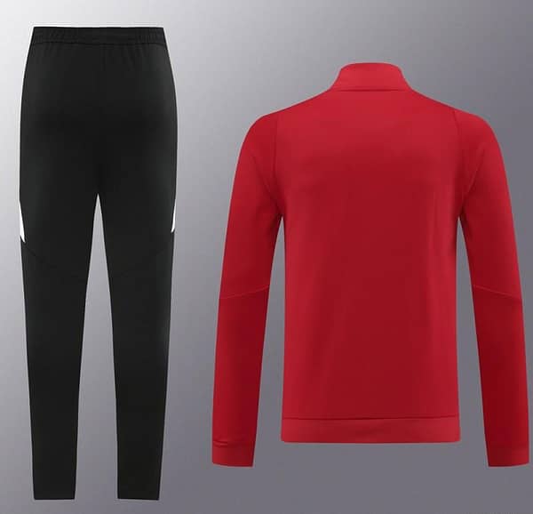 2024 Adidas Red/White Full Zipper Jacket+Pants - Image 14