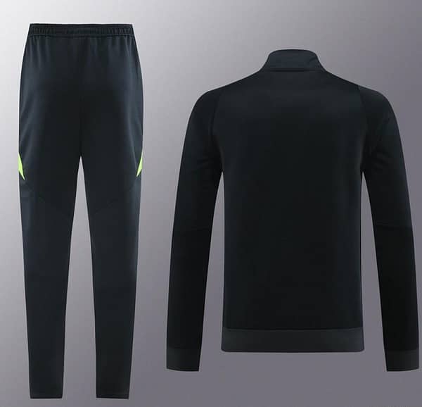 2024 Adidas Black/Green Full Zipper Jacket+Pants - Image 13