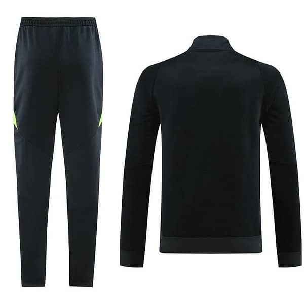 2024 Adidas Black/Green Full Zipper Jacket+Pants - Image 14