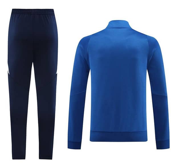 2024 Adidas Blue Half Zipper Jacket+Pants - Image 13
