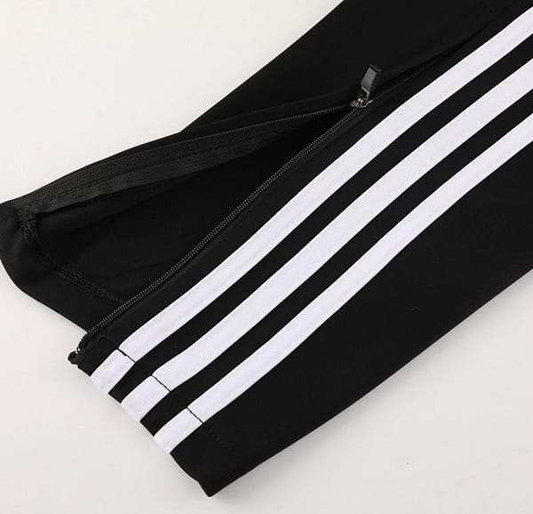 2024 Adidas Black Half Zipper Jacket+Pants - Image 3