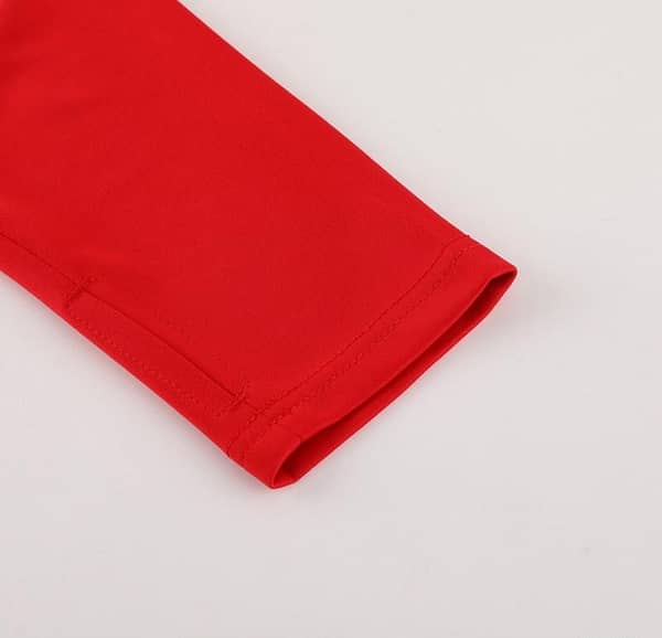 2024 Adidas Red Half Zipper Jacket+Pants - Image 3