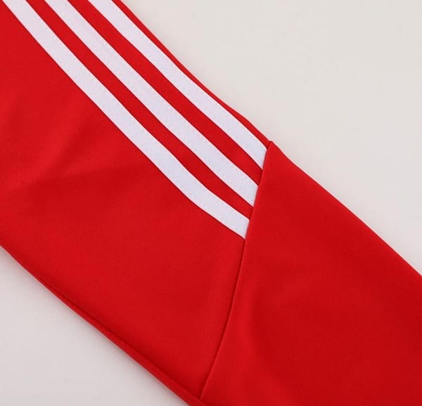 2024 Adidas Red Half Zipper Jacket+Pants - Image 4