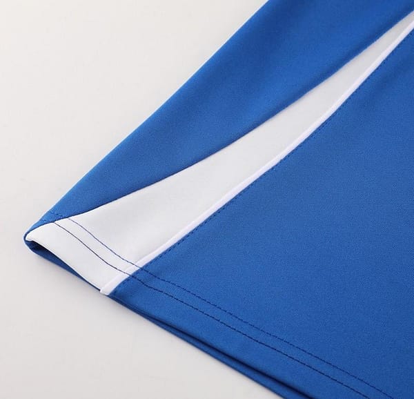 2024 Adidas Blue Half Zipper Jacket+Pants - Image 2
