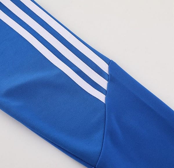 2024 Adidas Blue Half Zipper Jacket+Pants - Image 4