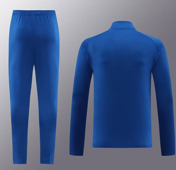 2024 Nike Blue/White Half Zipper Jacket+Pants - Image 17