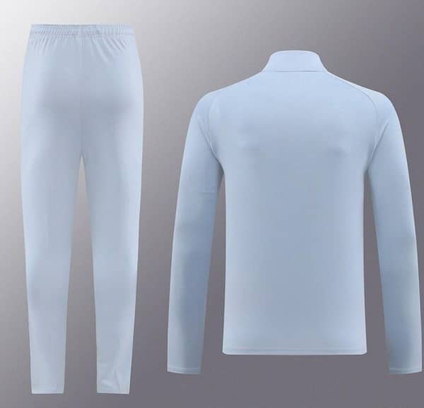 2024 Nike Light Blue Half Zipper Jacket+Pants - Image 15