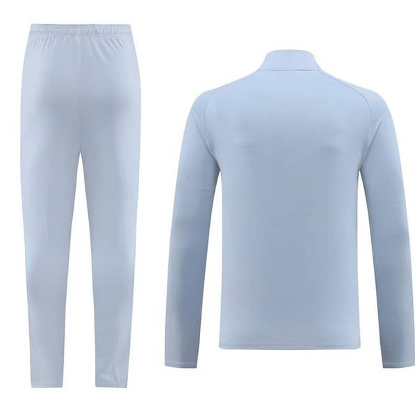 2024 Nike Light Blue Half Zipper Jacket+Pants - Image 16