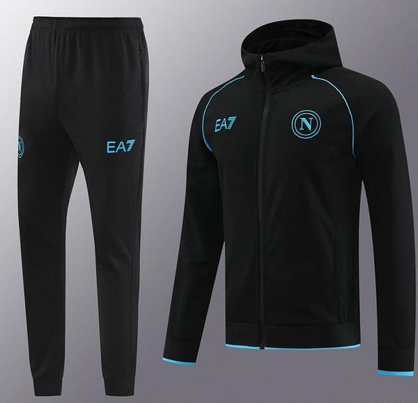 23/24 Napoli Navy Full Zipper Jacket+Pants - Image 7