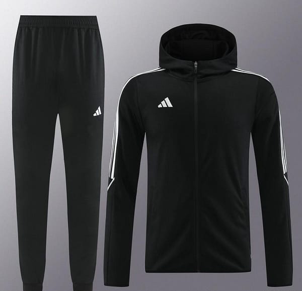 2024 Adidas Black Full Zipper HoodieJacket+Pants - Image 22