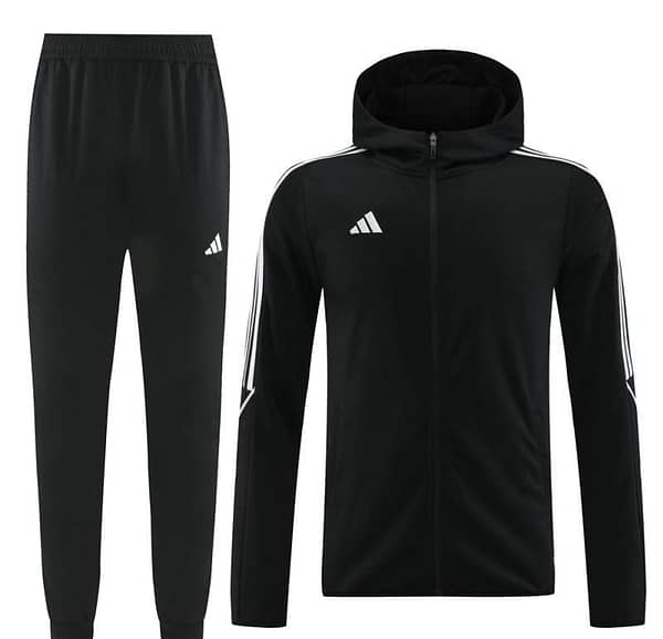 2024 Adidas Black Full Zipper HoodieJacket+Pants - Image 23