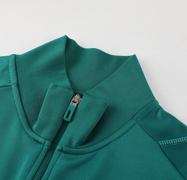 23/24 Arsenal Green Full Zipper Jacket+Pants - Image 3