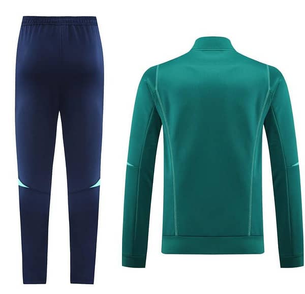 23/24 Arsenal Green Full Zipper Jacket+Pants - Image 12