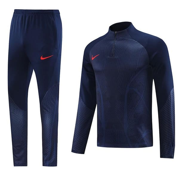 2024 Nike Navy Half Zipper Jacket+Pants
